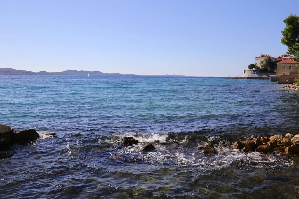 Zadar Center Beach Apartment - Directly On The Sea מראה חיצוני תמונה