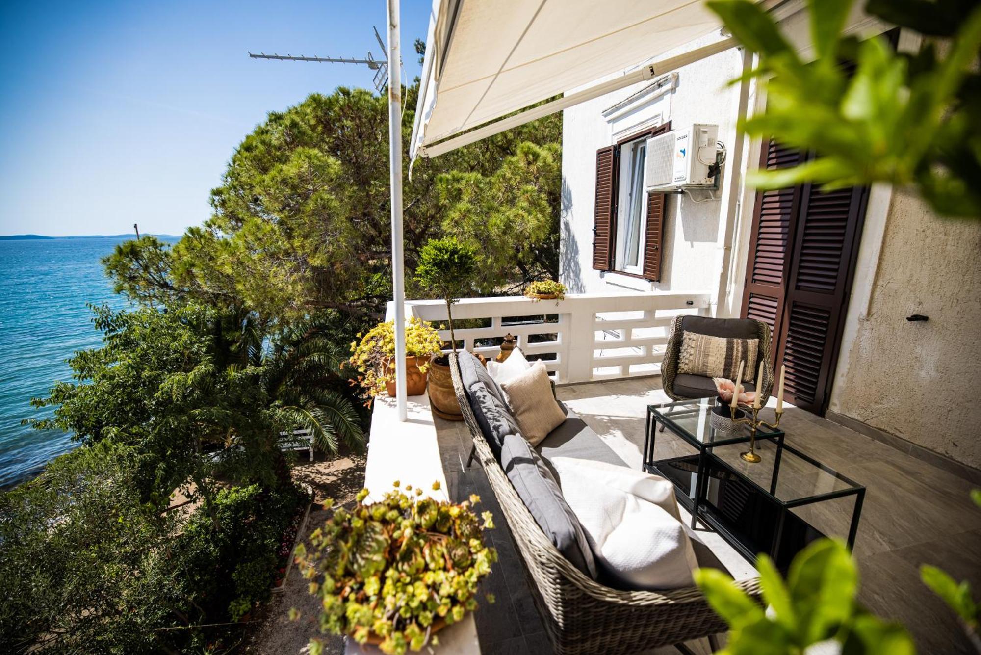 Zadar Center Beach Apartment - Directly On The Sea מראה חיצוני תמונה
