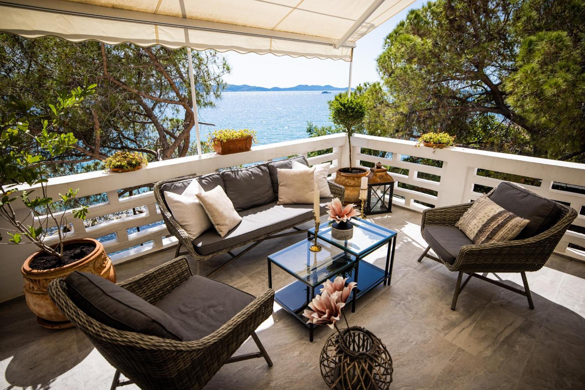 Zadar Center Beach Apartment - Directly On The Sea מראה חיצוני תמונה