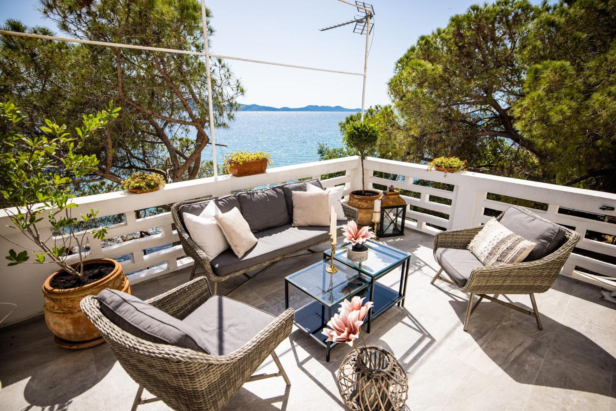 Zadar Center Beach Apartment - Directly On The Sea מראה חיצוני תמונה